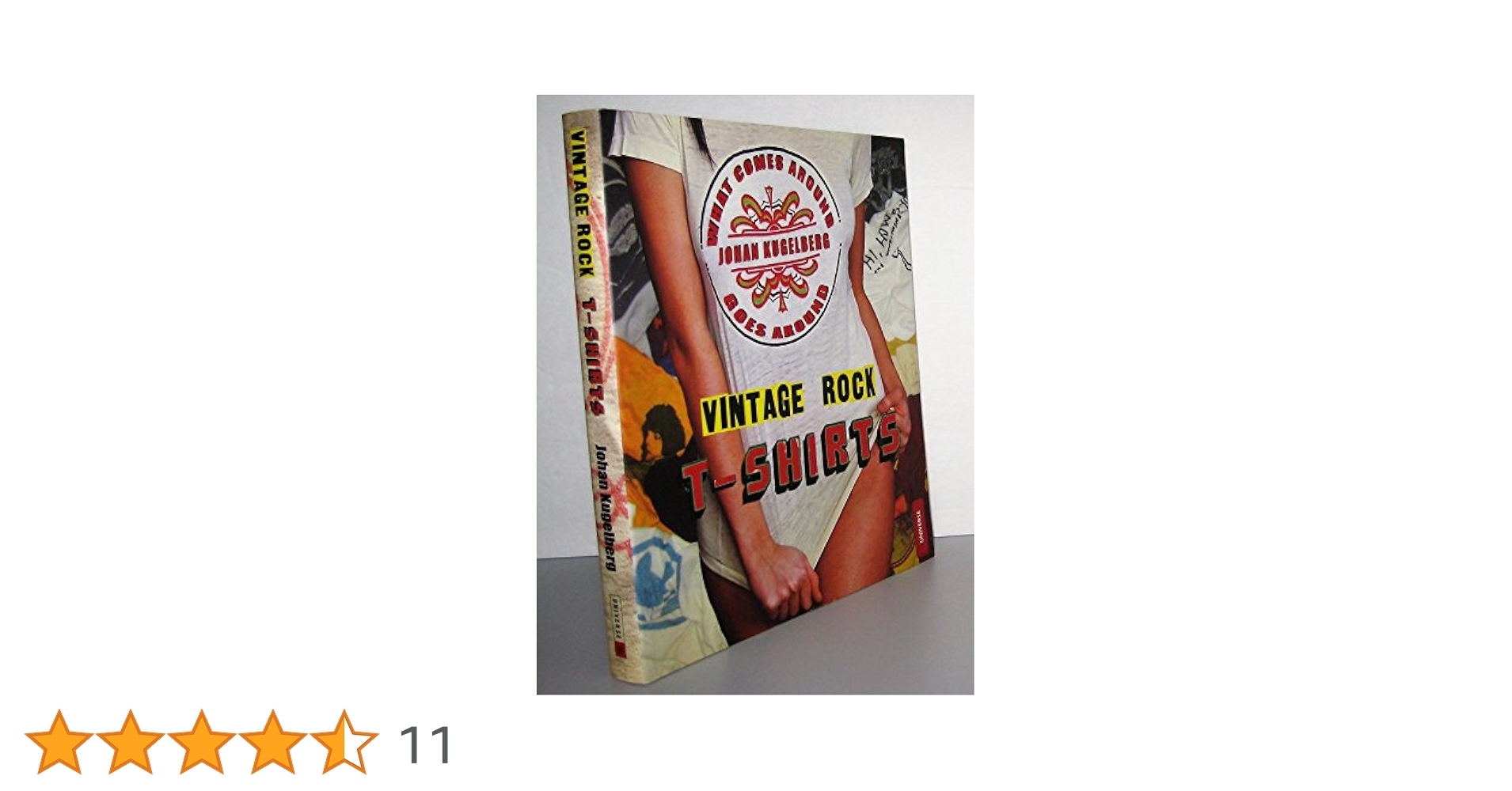 洋書 VINTAGE ROCK T-SHIRTS Amazon | Vintage Rock T-Shirts | Kugelberg, Johan, Weisser